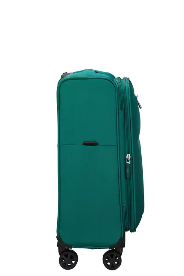 Samsonite Urbify Nelipyöräinen laajennettava matkalaukku 55cm Pine Green Fashion