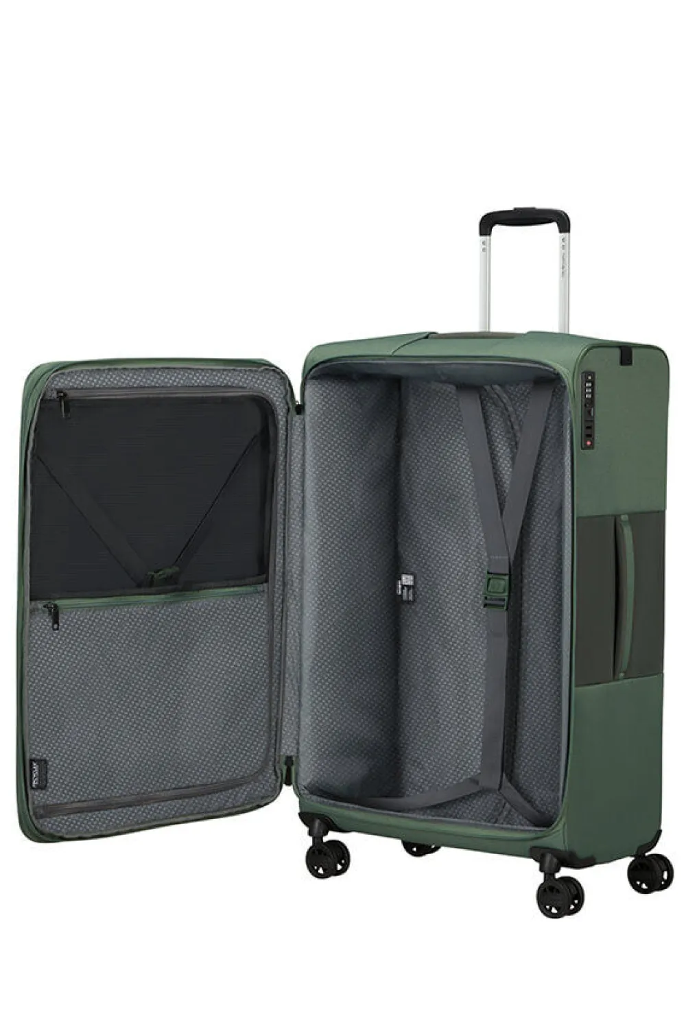 vaycay_nelipyrinen_laajen_0-4.webp Samsonite Vaycay Nelipyöräinen laajennettava matkalaukku 77cm Pistachio Green Online