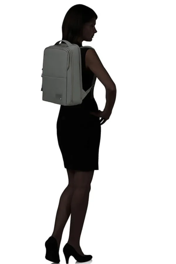 Samsonite Wander Last Reppu 14.1" Gunmetal Green Fashion